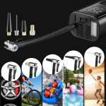 Elektrická pumpa na bicykel - 6000mAh LED baterka