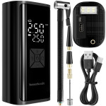 Elektrická pumpa na bicykel - 6000mAh LED baterka