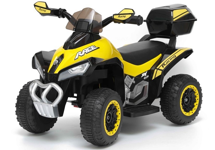 LEAN TOYS ELEKTRICKÁ ŠTVORKOLKA  GTS1188-A -  ŽLTÁ  - MOTOR - 1x45W BATÉRIA - 1x6V4,5Ah - 2025