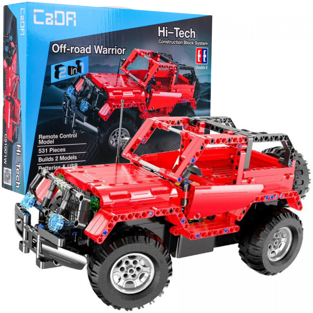 CADA RC STAVEBNICA JEEP WRANGLER 2V1