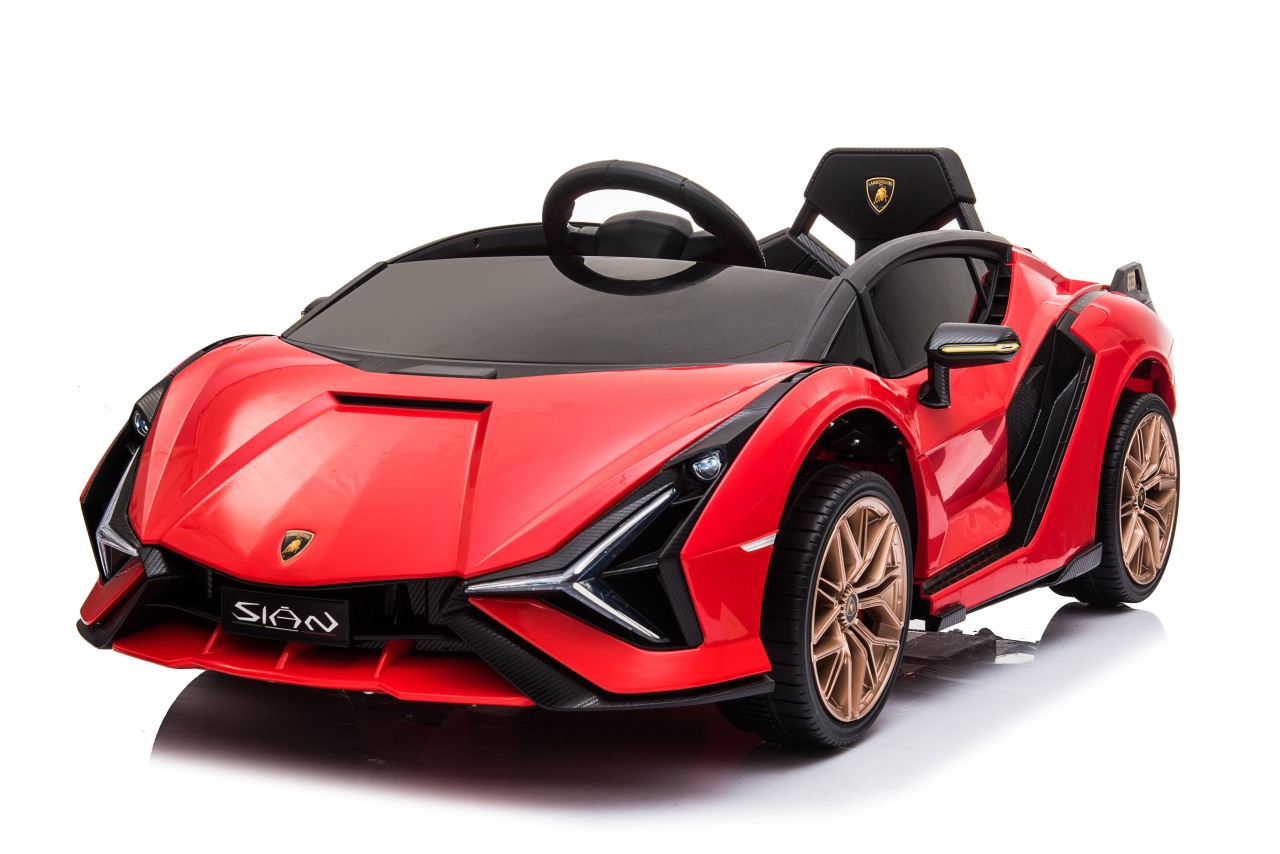 Elektrická autíčko Lamborghini SIAN - červené