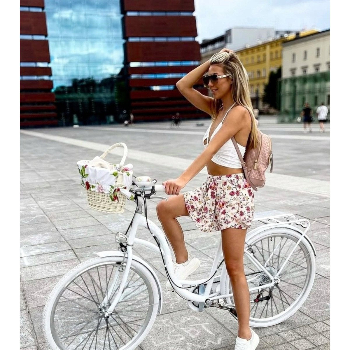 Lavida Dámsky Retro bicykel Mahbike 7-prevodový biela 28&quot; 18&quot; 2025