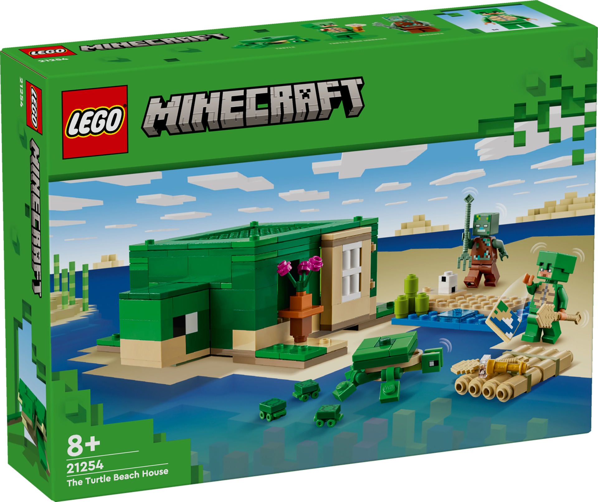 LEGO Minecraft – Domček pre korytnačky