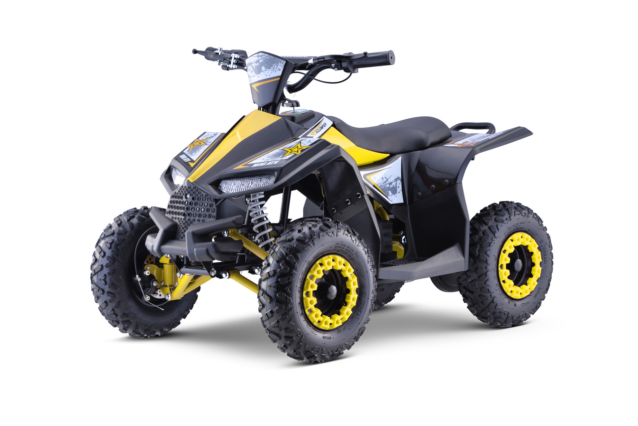 Ramiz Elektrická Štvorkolka  - Highper - žltá - 1000W 48W - 48V12Ah- 2025