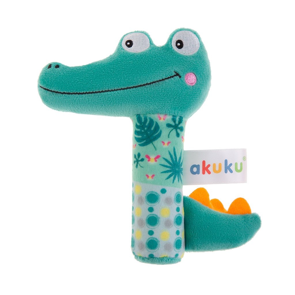CreativeToys Pískacia hračka  - krokodíl