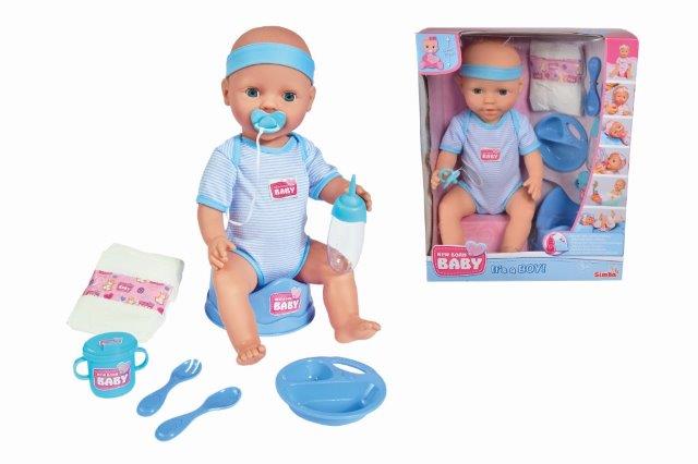 Zapf Creation Bábika Baby Born – Chlapec 43cm