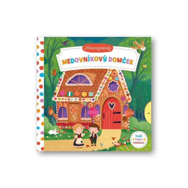 CreativeToys Knižka mini rozprávky – Medovníkový domček