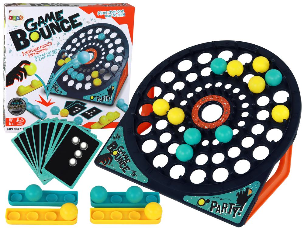 LEAN TOYS Arkádová hra - Skákacie loptičky