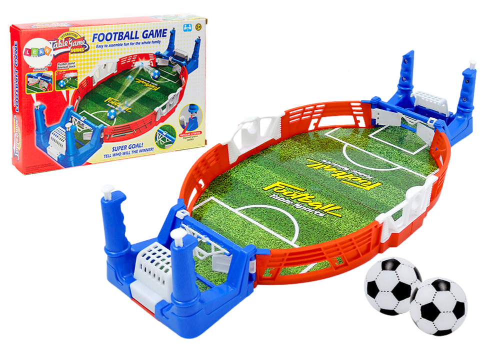 LEAN TOYS Arkádová stolná hra - Mini stolný futbal