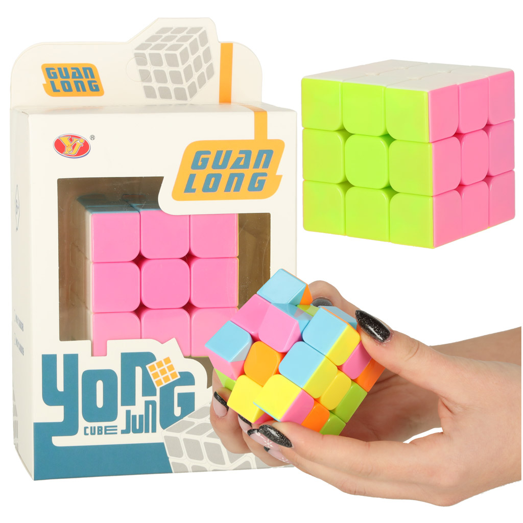 IKO Magická kocka 3x3 – neónové farby
