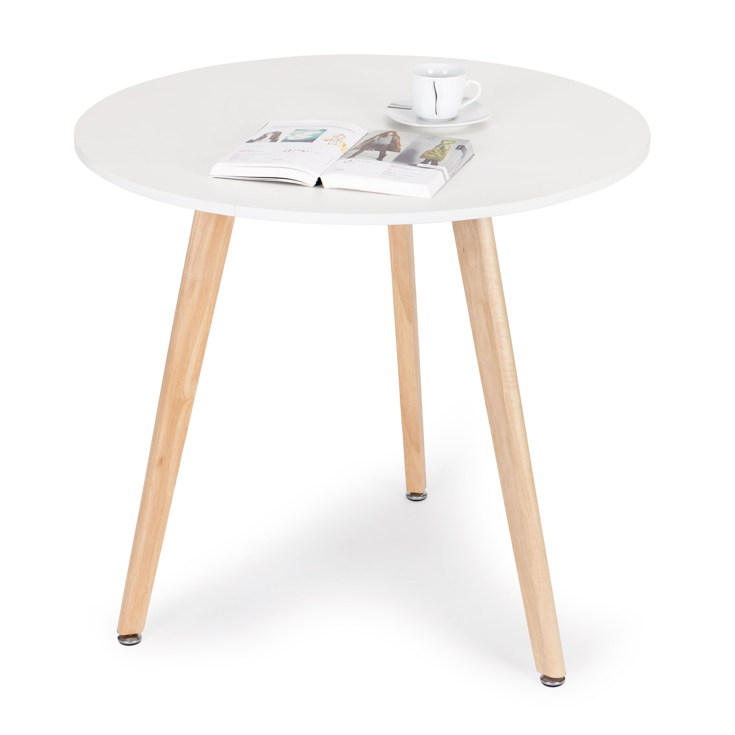 Drevený stôl, okrúhly - 80 cm